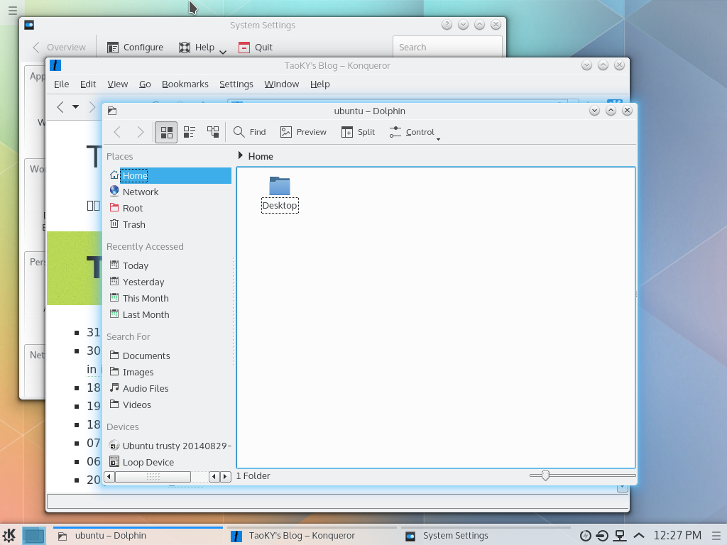 KDE 窗口效果